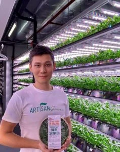 Hydroponics farms in Singapore